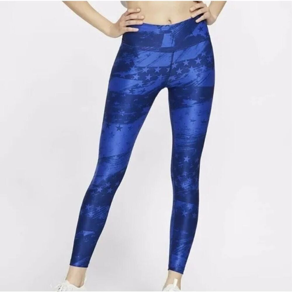 Nike Power USWNT Victory 7/8 soccer dri-fit leggings USA soccer size XS